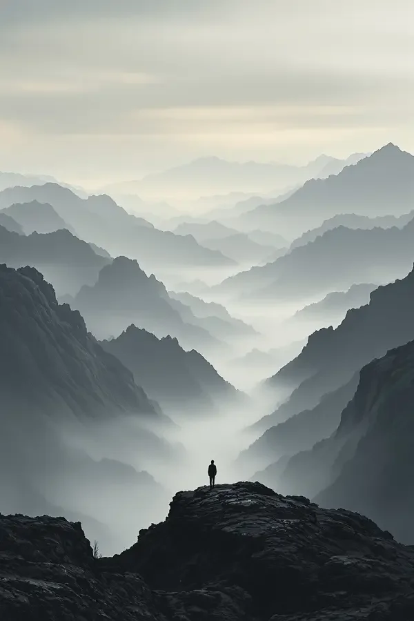 远山淡影 海报